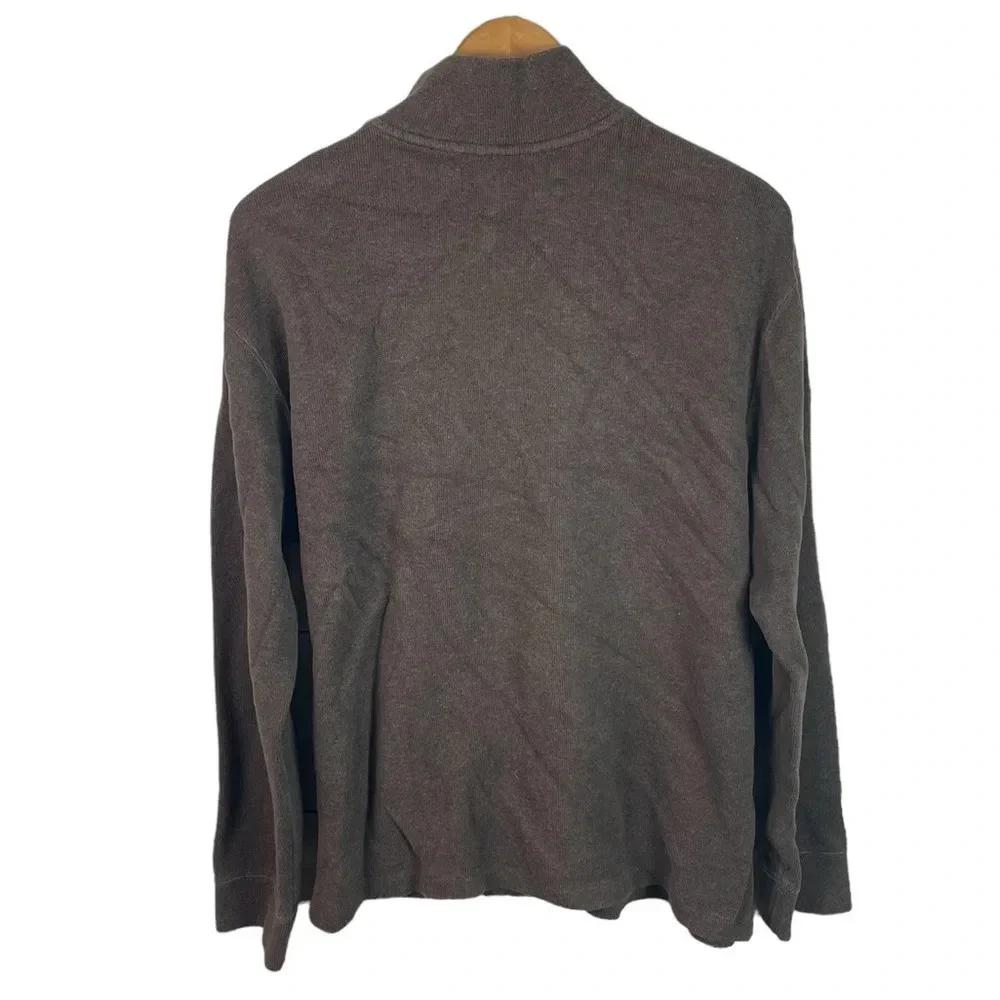 B15 Men’s Polo Ralph Lauren Designer Quarter Zip Pullover Sweater XXL